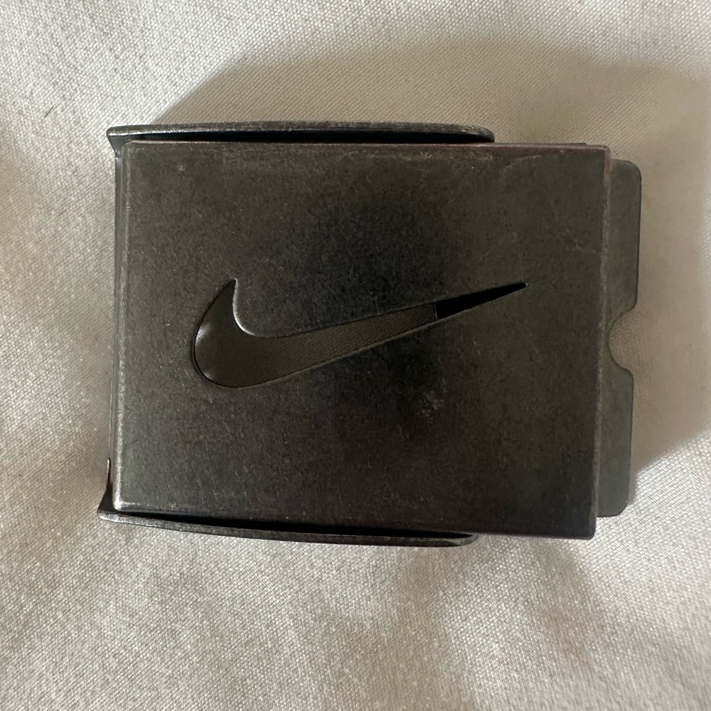 Nike Dark Gray Belt Buckle